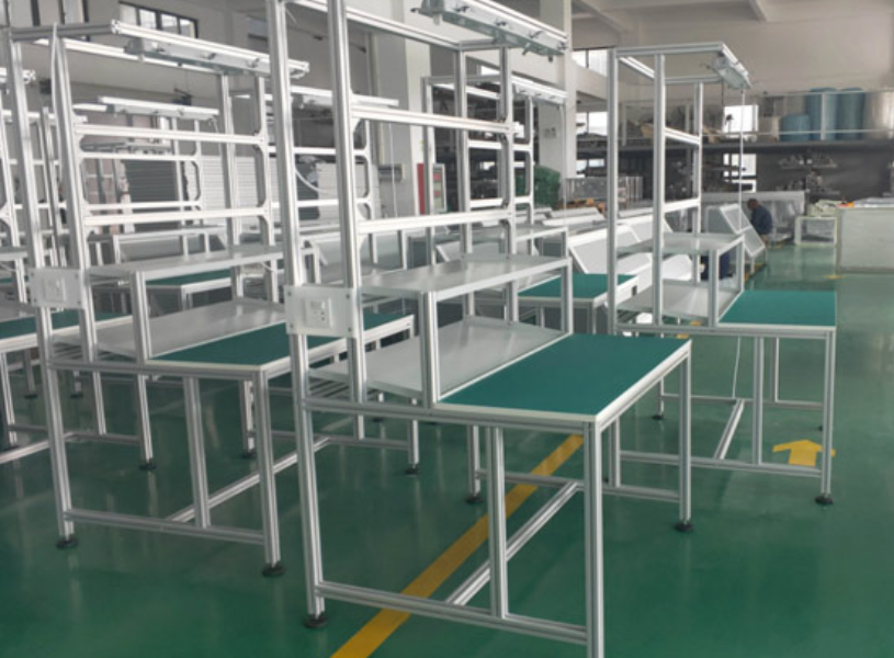 铝型材防静电工作台设备为工厂提高生产效率